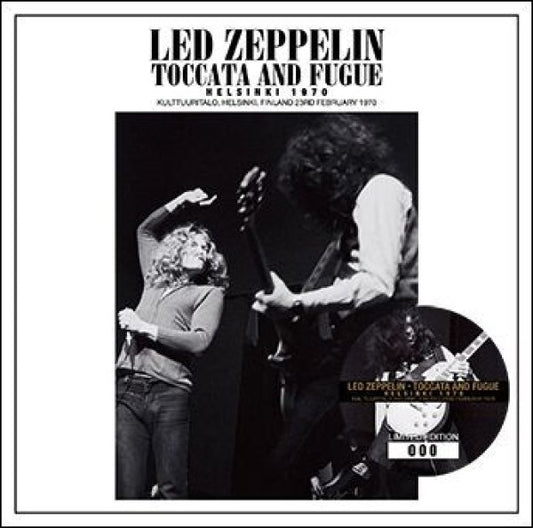 LED ZEPPELIN - TOCCATA AND FUGUE: HELSINKI 1970 ( 2CD )