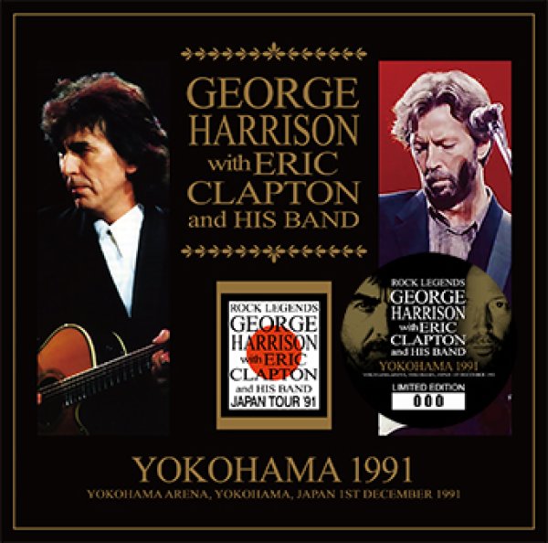 GEORGE HARRISON WITH ERIC CLAPTON AND HIS BAND - YOKOHAMA 1991 ( 2CD )