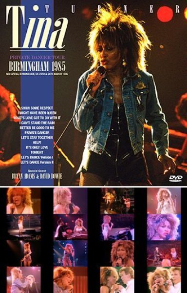 TINA TURNER - BIRMINGHAM 1985 ( DVDR )