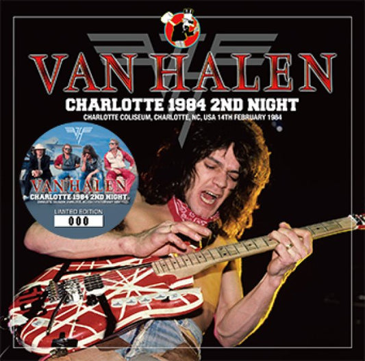 VAN HALEN - CHARLOTTE 1984 2ND NIGHT ( 2CD )