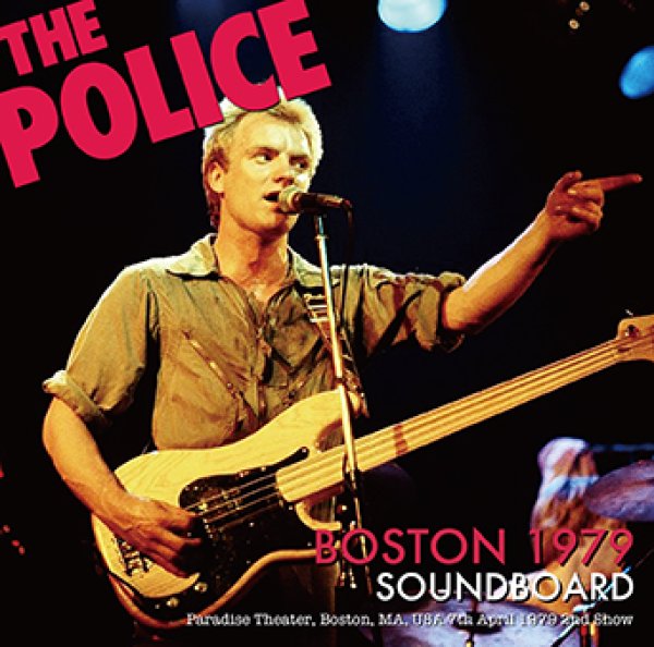 THE POLICE - BOSTON 1979 SOUNDBOARD ( 1CDR )