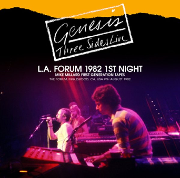 GENESIS - L.A. FORUM 1982 1ST NIGHT: MIKE MILLARD 1ST GENERATION TAPES ( 2CDR )