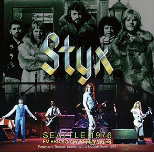 STYX - SEATTLE 1976 FM BROADCAST REEL MASTER ( 1CDR )