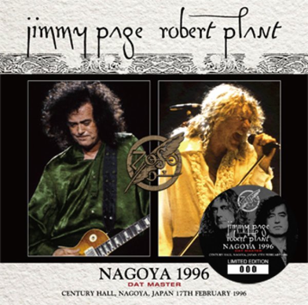 JIMMY PAGE & ROBERT PLANT - NAGOYA 1996: DAT MASTER ( 2CD )