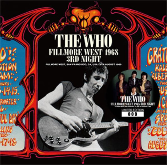 THE WHO - FILLMORE WEST 1968 3RD NIGHT ( 1CD )