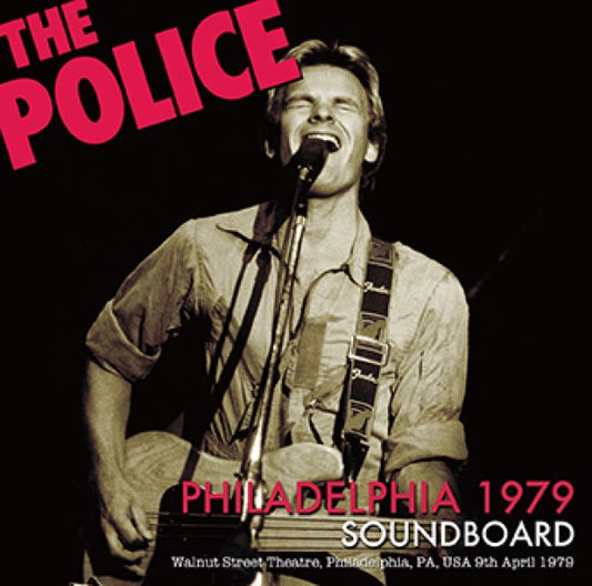 THE POLICE - PHILADELPHIA 1979 SOUNDBOARD ( 1CDR )