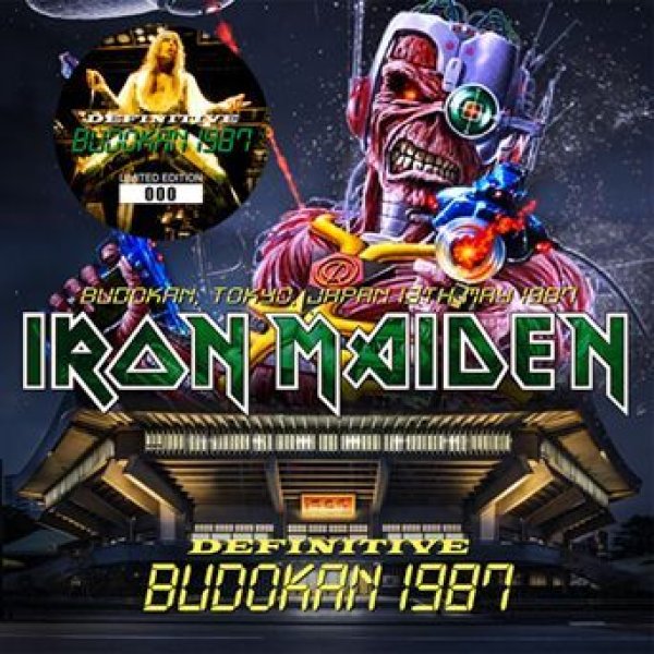 IRON MAIDEN - DEFINITIVE BUDOKAN 1987 ( 2CD )