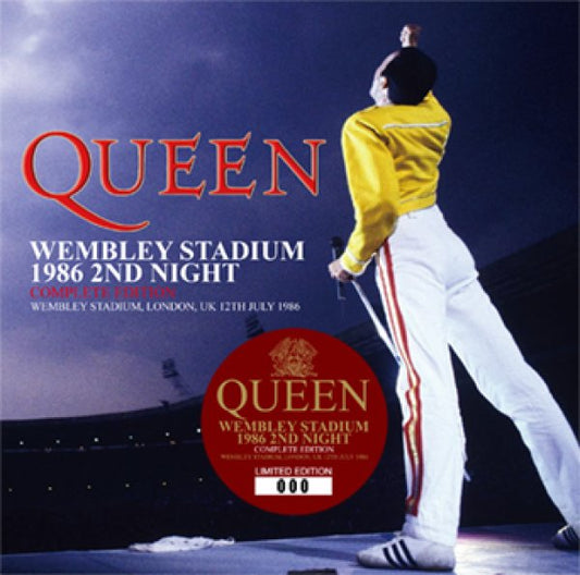 QUEEN - WEMBLEY STADIUM 1986 2ND NIGHT: COMPLETE EDITION ( 2CD )