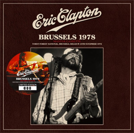 ERIC CLAPTON - BRUSSELS 1978 MASTER CASSETTE ( 2CD )