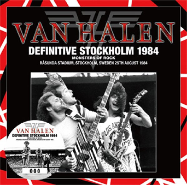 VAN HALEN - DEFINITIVE STOCKHOLM 1984 ( 2CD )