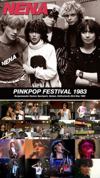 NENA - PINKPOP FESTIVAL 1983 ( CDR+DVDR )