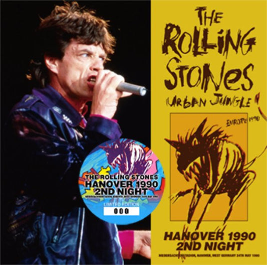 THE ROLLING STONES - HANOVER 1990 2ND NIGHT ( 2CD )