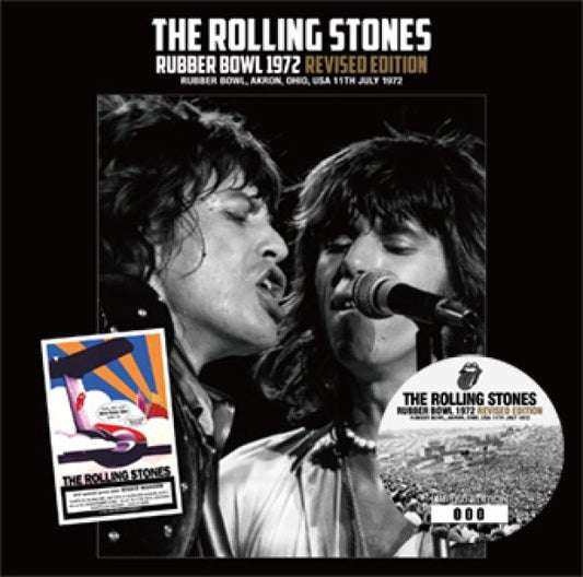 THE ROLLING STONES - RUBBER BOWL 1972 REVISED EDITION ( 1CD )