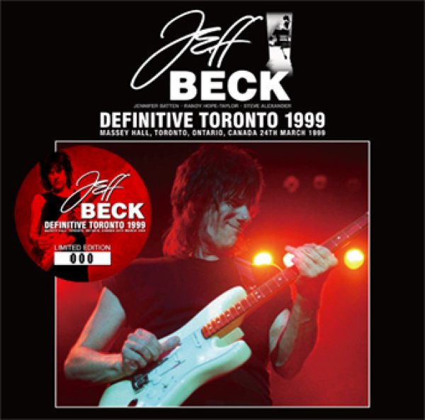 JEFF BECK - DEFINITIVE TORONTO 1999 ( 2CD )