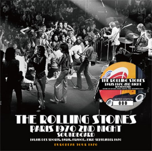 THE ROLLING STONES - PARIS 1970 2ND NIGHT SOUNDBOARD ( CD )