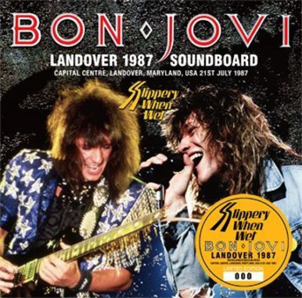 BON JOVI - LANDOVER 1987 SOUNDBOARD ( 2CD )