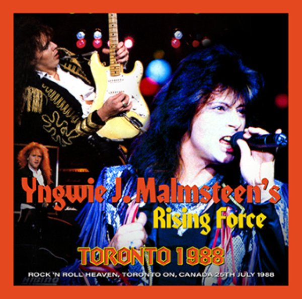 YNGWIE J. MALMSTEEN'S RISING FORCE -TORONTO 1988 ( 2CDR )