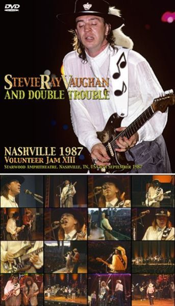 STEVIE RAY VAUGHAN & DOUBLE TROUBLE - NASHVILLE 1987 ( DVDR )