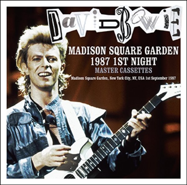 DAVID BOWIE - MADISON SQUARE GARDEN 1987 1ST NIGHT MASTER CASSETTES ( 2CDR )