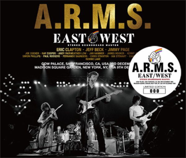 A.R.M.S. - EAST/WEST: STEREO SOUNDBOARD MASTER ( 3CD )