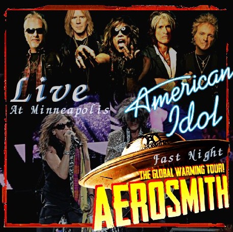 AEROSMITH 2012 AMERICAN TOUR THE GLOBAL WARMING ON FIRST DAY OF US JUNE 16 ( CD )