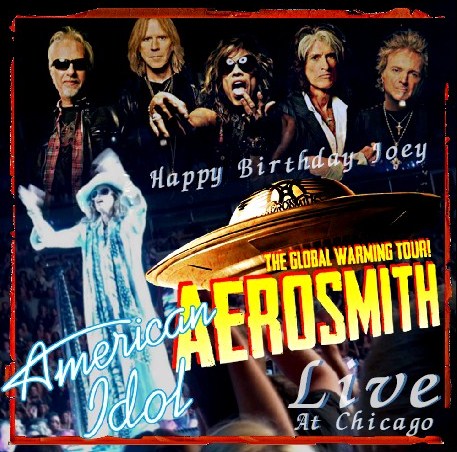 AEROSMITH 2012 US TOUR JUNE 22 CHICAGO THE GLOBAL WARMING ( CD )