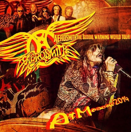 AEROSMITH 2014 EUROPEAN TOUR MAY 24 RUSSIA MOSQUA+BONUS ( CD )