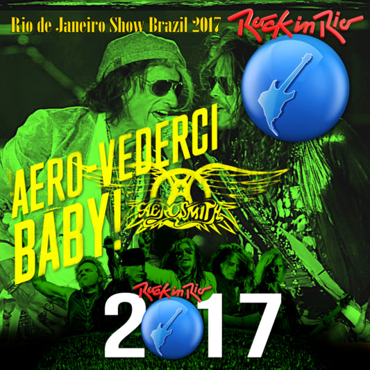 AEROSMITH 2017 SOUTH AMERICAN TOUR SEPTEMBER 21 BRAZILLIO [ROCK IN RIO 7] SBD ( CD )