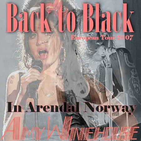 AMY WINE HOUSE 2007 EUROPEAN TOUR JUNE 26 NORWAY ( CD )