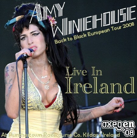 AMY WINE HOUSE 2008 EUROPEAN TOUR JULY 12 IRISH ( CD )