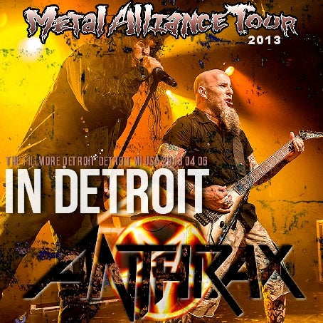 ANTHLUX 2013 AMERICAN TOUR APRIL 6 METAL ALLIANCE ( CD )