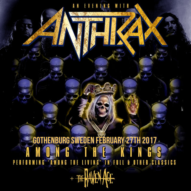 ANTHLUX 2017 EUROPEAN TOUR FEBRUARY 27 AMONG THE KINGS ( CD )