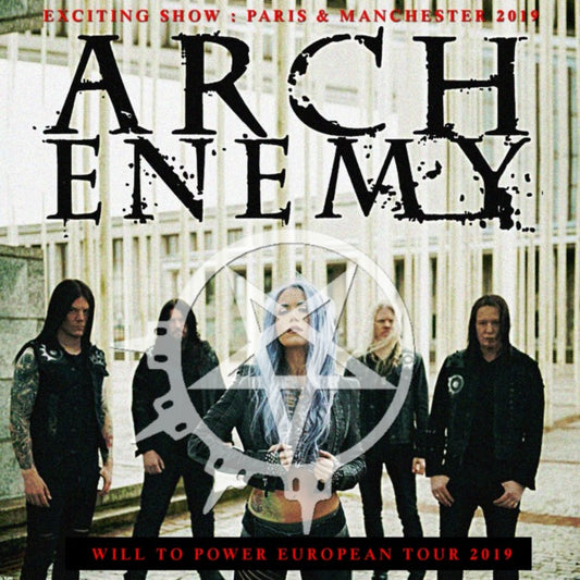 ARCH ENEMY 2019 EUROPEAN TOUR PARIS & MANCHESTER ( CD )