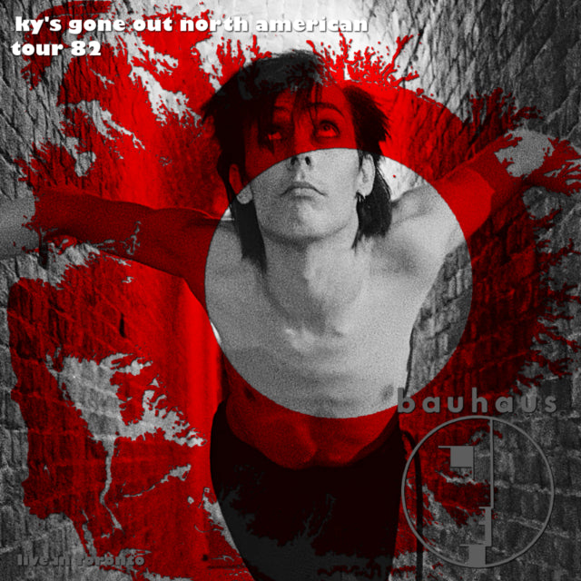BAUHAUS 1982 NORTH AMERICAN TOUR DECEMBER 4 TORONTO SBD ( CD )