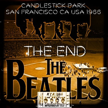 THE BEATLES 1966 LAST LIVE AUGUST 29 CANDLESTICK PARK: SAN FRANCISCO ( CD )