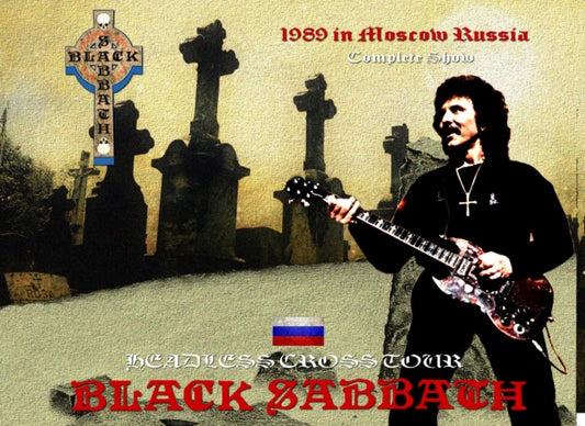 BLACK SABATH NOVEMBER 25, 1989 RUSSIA 1ST PART 2 DIVISION COMPLETE EDITION SBD ( CD )