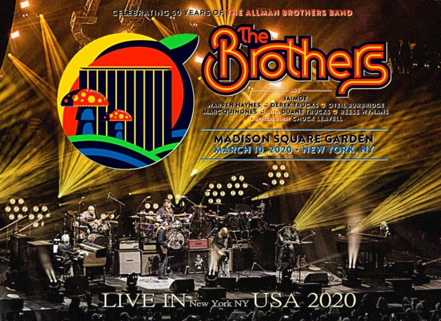 THE BROTHERS --LIVE IN NY 2020 SBD ( CD )