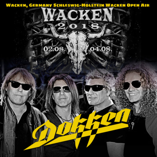 DOKKEN 2018 SAMARTS TOUR AUGUST 2 GERMANY PROSHOT DVD & CD ( DOKKEN 2018 SAMARTS TOUR AUGUST 2 GERMANY PROSHOT DVD & CD )