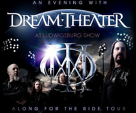 DREAM THEATER 2014 EUROPEAN TOUR JANUARY 30 LUDWIGSBURG ALONG FOR THE RIDE ( CD )