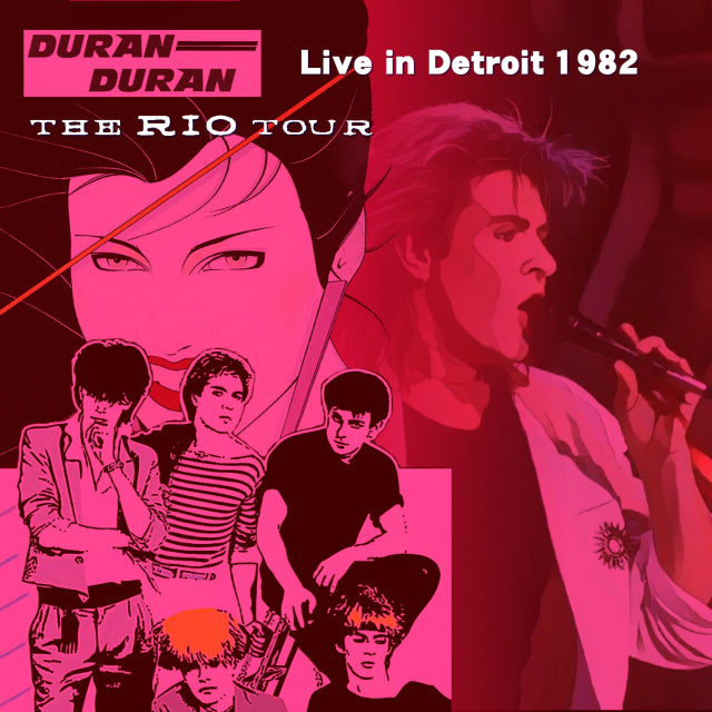 DURAN 1982 AMERICAN TOUR JULY 9 DETROIT SBD ( CD )