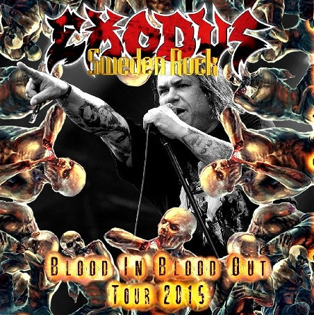 EXODUS 2015 EUROPEAN TOUR JUNE 14 SWEDEN+BONUS ( CD )