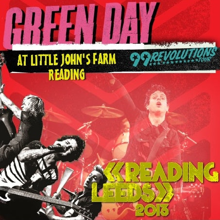 GREEN DI 2013 EUROPEAN TOUR AUGUST 23 READING FESTIVAL SBD ( CD )