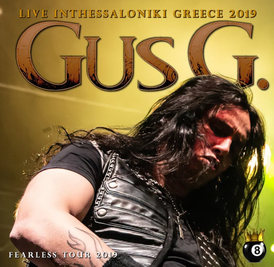 GAS G. GUS G 2019 SOLO TOUR JANUARY 12 GREECE+BONUS ( CD )