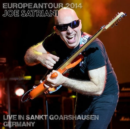 JOE SATRIANI 2014 EUROPEAN TOUR JUNE 14, GERMAN ZANKT GORE ( CD )