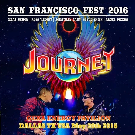 JOURNEY 2016 AMERICAN TOUR MAY 10 DALLAS SAN FRANCISCO FESTIVAL ( CD )