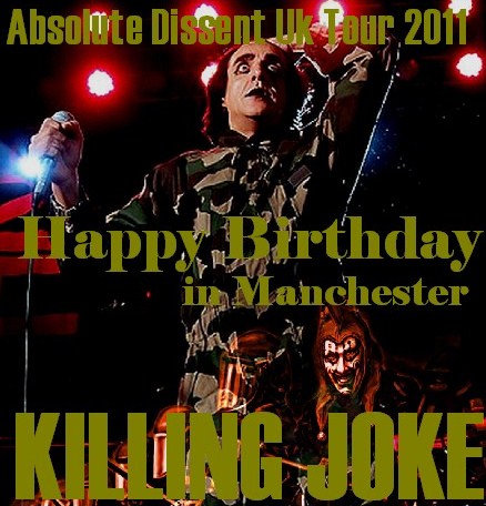 KILLING JOKE 2011 EUROPEAN UK 2011.03.31 ( CD )