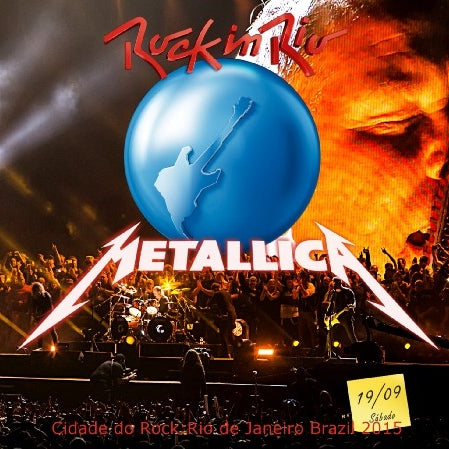 METALLICA 2015 SOUTHERN US TOUR SEPTEMBER 19 BRAZILIC RIO ROCK IN SBD ( CD )