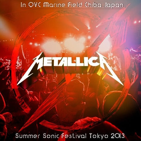 METALLICA 2013 JAPAN PERFORMANCE AUGUST 10 SUMMER SONIC TOKYO ( CD )