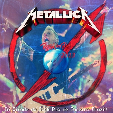 METALLICA 2013 SOUTH AMERICAN TOUR SEPTEMBER 19, 19 BRAZIL RIO ROCK IN SBD ( CD )