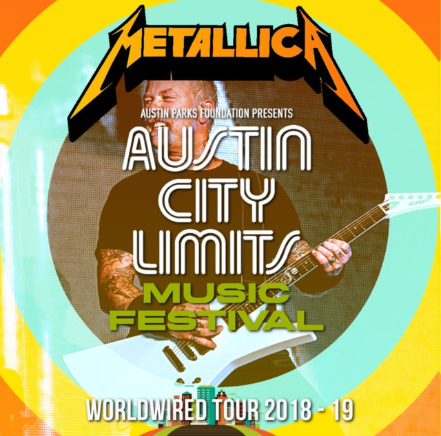 METALLICA 2018 WORLD TOUR OCTOBER 6 TEXAS AUSTIN CITY LIMITS ( CD )